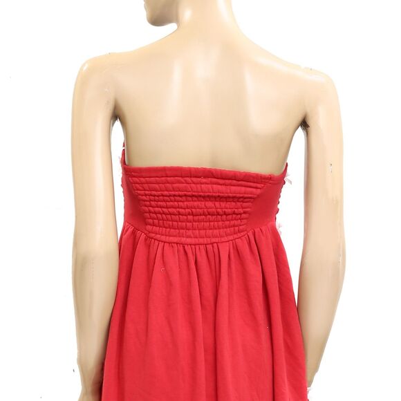 Daily Practice by Anthropologie Strapless Side Bow Tube Midi Dress S-P 280469 - Picture 7 of 7